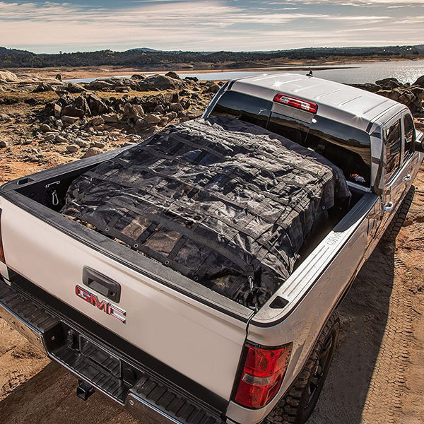Heavy Duty Cargo Net 57"x72" or 81"x96" with Mesh Truck Bed Cargo Net Organizer