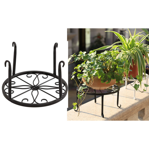 5 Pack Plant Stand Heavy Duty Outdoor Indoor Flower Pots Holder Metal 5 Sizes AU