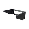 19'' Vertical Wall Mount Steel Under-desk Server Rack Bracket Office Home