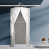 100x200cm Portable Round Shower Curtain for Outdoor Camping Beach Shower Toilet