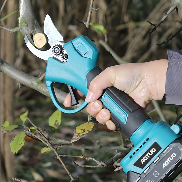 Mini Chainsaw & Pruning Shears Electric Saw Brushless Pruner Cordless Combo AU