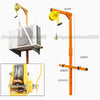 Air Conditioning Lifting Tool 20m Self-Locking Folding Crane Manual Winch Tool