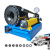 Manual Hydraulic Hose Crimping Machine10-45mm Heavy Duty Hose Pipe Crimper+8Dies