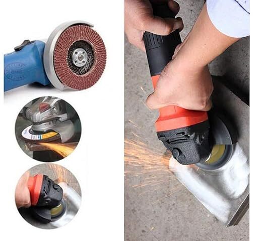 50PCS 125mm 80 Grit Flap Discs Zirconia Grinding Sanding Wheel For Angle Grinder
