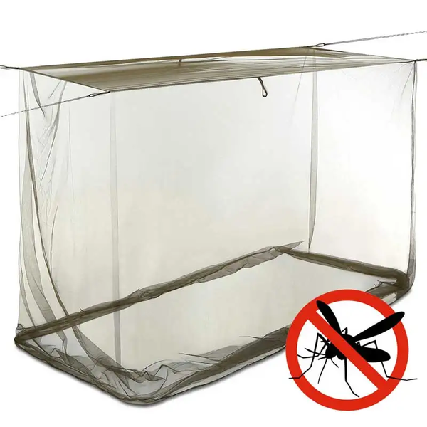 Camping Mosquito Net Portable Summer Mesh Tent Army Green 200x90x180cm