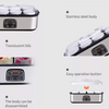 8/12 Glass Jars Probiotic Yogurt Maker Time & Temp Control Automatic Digital