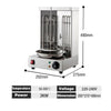 3KW Electric Doner Kebab Shawarma Grill Machine Tacos Pastor Gyros Rotisserie