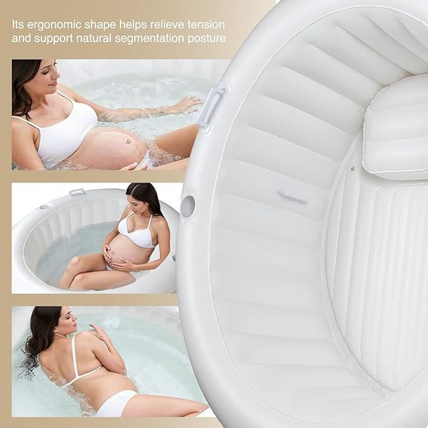Inflatable Birth Pool Mom Birthing Pool for Home Birth Moms Air Pump Kits AU