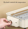 Electric BBQ Grill 2 Tier Smokeless Barbecue Pan Stove with Grill Plate & Trays