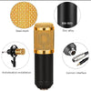 BM800 Home Studio Recording Kit Condenser Microphone Set w/Adjustable Stand