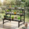 Metal Plant Stand Display Rack Flower Pot Shelving Organiser Decor Garden Patio