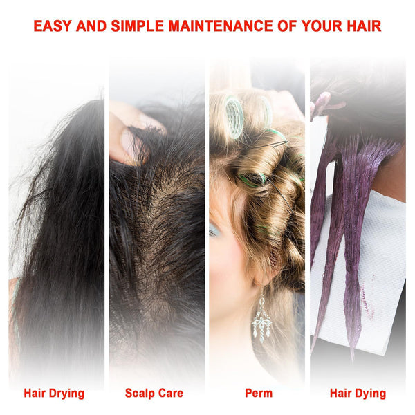 500W Hair Steamer Professional Hair Care for Salon SPA Temperature Adjustable