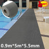 Drainage Non-slip Mat Pool Flooring Mat Swimming Pool PVC Splash Matting 5m*0.9m