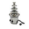 4 Tier Electric Chocolate Fountain Machine Stainless Steel for Chocolate Cheese