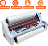 V350 Laminating Machine Hot Cold Roll Laminator Single/Dual Sided & 200m Film