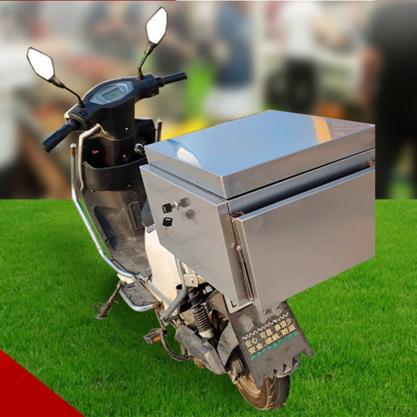 Foldable Motorcycle Trunk Camping Box Stall Box Shelves Barbecue Picnic Table