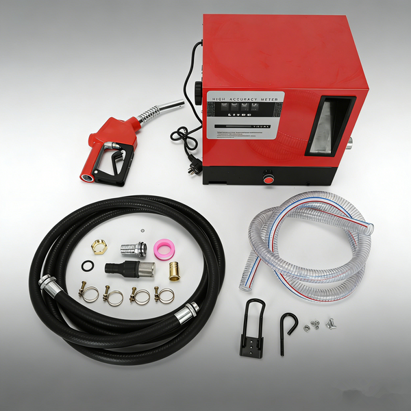 Fuel Pump Diesel Transfer Extractor Oil Electric Bowser Car 16GPM 60L/min Tool