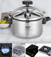 9L Pressure Cooker Explosion-Proof One Hand Locking 304 Stainless Steel Cooker