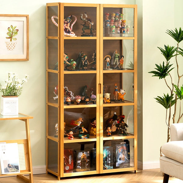 Display Storage Case for LEGO Statues Storage Shelves Dustproof Display Cabinet