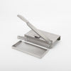 Bone Cutter Frozen Meat Slicer Manual Ribs Chicken Fish Chopper with Food Tray