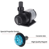9000L/H Aquarium DC Pump Fish tank Return Pump With Controller 65W 24V 5.2M Lift