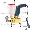 910W High Pressure Epoxy Grouting Machine Injection Pump Waterproof for Repair