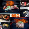5Pcs/set Reusable BBQ Grill Mat Bake Cooking Sheet Non-Stick BBQ Pad