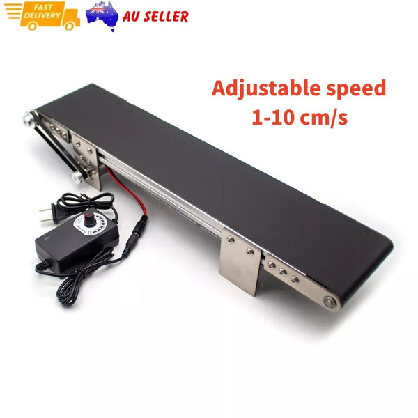 Desktop Conveyor Belt Electric Metal Conveyor Experiment Teaching Equipment 220V
