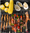 Portable Fire Pit BBQ Grill Outdoor Camping Charcoal BBQ Barrel Grill AU