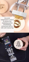 Handheld Hot Stamping Machine Heat Press Digital Leather Logo Foil Stamp 5*7CM