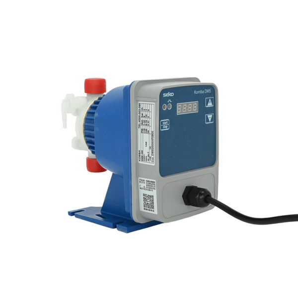 SEKO Chemical Metering Dosing Diaphragm Pump 3-9 l/h DMS200 Analog Control AU
