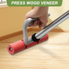Floor and Wall Roller for Vinyl Flooring Heavy Duty Handle Rubber Nylon Wheels