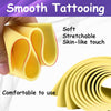 5/10PCS Tattoo Practice Fake Skin A4 3mm Thick  Reusable Silicone Double Sided
