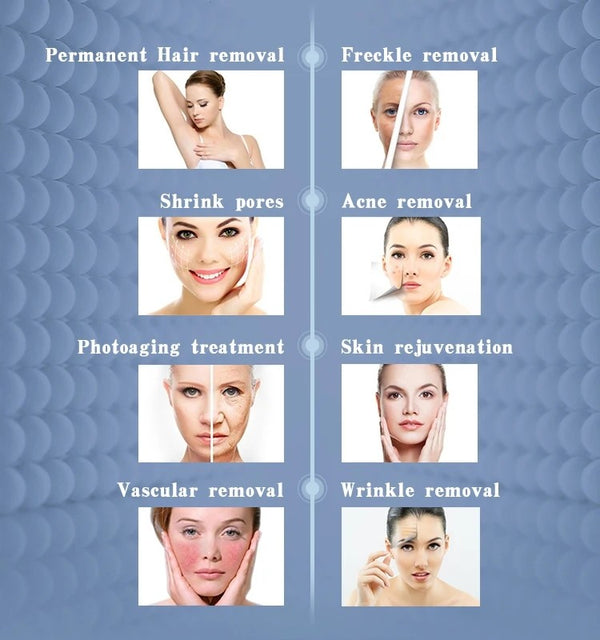 Multi-Functional IPL Photofacial Beauty Machine Nd Yag Laser Handle forSkin Care