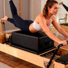 Pilates Reformer Sitting Box Leather Cover for Core Strength and Flexibility