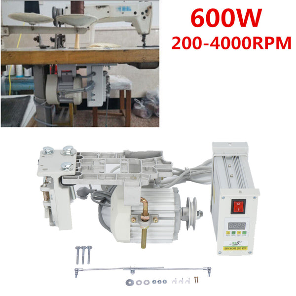 220V 600W Electric Servo Motor For Industrial Sewing Machines 200-4000rpm/min