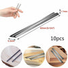 10pcs Planer Blades Reversible Carbide 82mm For MAKITA BOSCH HITACHI w/ BOX