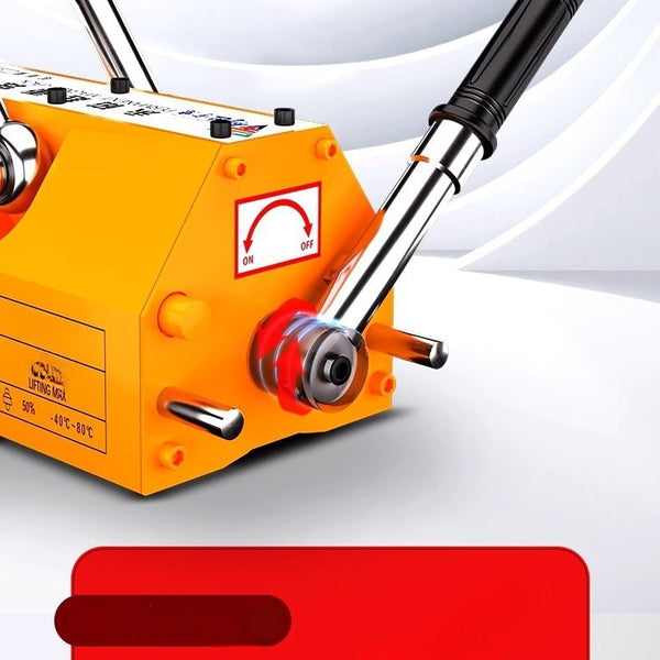 Permanent Magnet Crane Magnetic Lifter Heavy Duty Crane Hoist Lifting 100/600kg