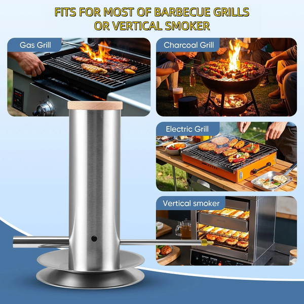 Cold Smoke Generator for BBQ Grill Electric Pellet Smoker/food Meat Smokehouse