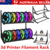 2-Tier 3D Printer Filament Rack Display Holder for 3D Printing Studio Workshop