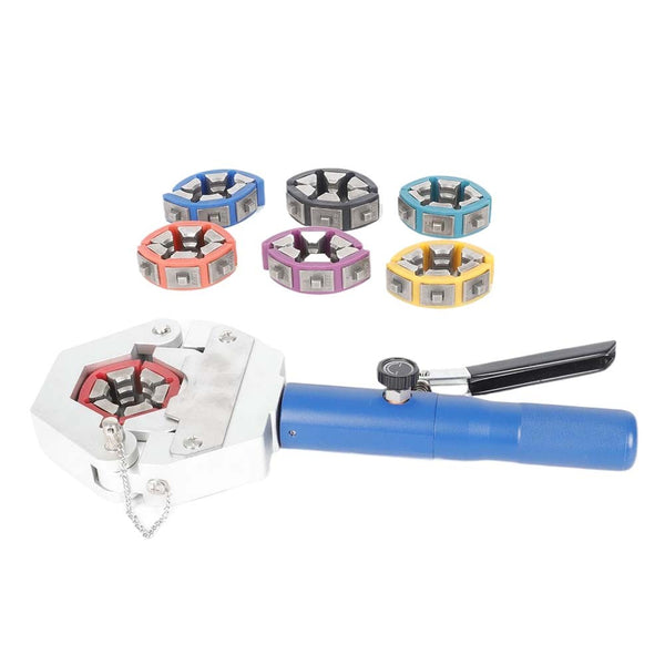 71500 Hydraulic Hose Crimping Tool AC Hose Crimper Kit Air Conditioning Fittings