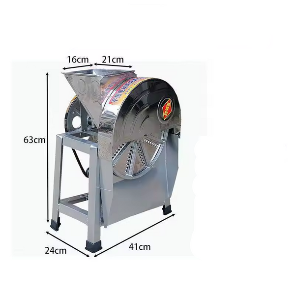 500kg/h Commercial Vegetable Cutter Grater Multi-function Auto Potato Slicer