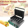 Electric Burrito Baker Chicken Wrap Maker Commercial Grill for Tortilla Rolls AU