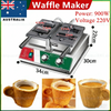 Cone Wafer Making Machine Snack Machines Edible Coffee Cup Waffle Makers Machine