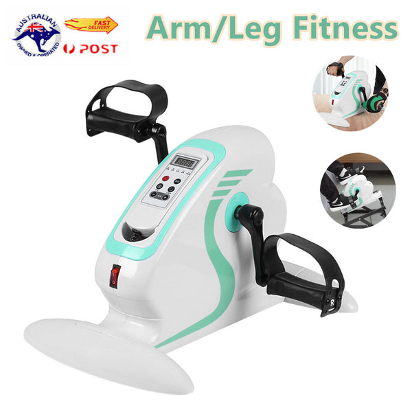 Mini Exercise Bike Pedal Exerciser Gym Bike Fitness Exercise Cycle Leg/Arm 220V
