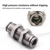 Connectors Fittings PM Air Tube 6mm Push Hose Connector Quick Release Pneumatic