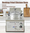 Constant Temp Food Oven Fryer Desktop Single Cylinder Electric Pressure Fryer