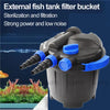 Aquarium External Canister Pond Filter 5000L/H UV + Submersible Pump 3000L/H