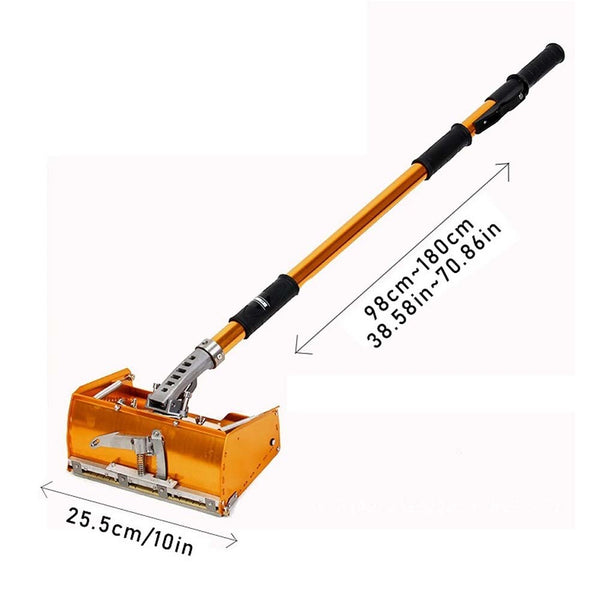 Wallboard Finishing Box Putty Powder Scraper Wall Plastering Flat Box w/Handle
