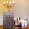 Cremation Urns for Human Ashes Adult Male Female Wooden Tree of Life Urns Box